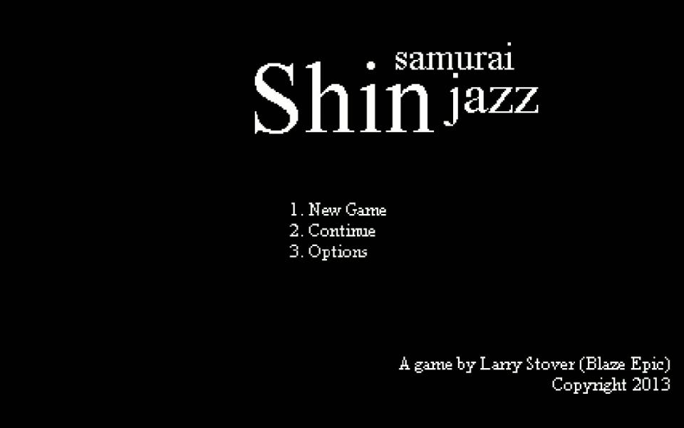 Shin Samurai Jazz Title Screen
